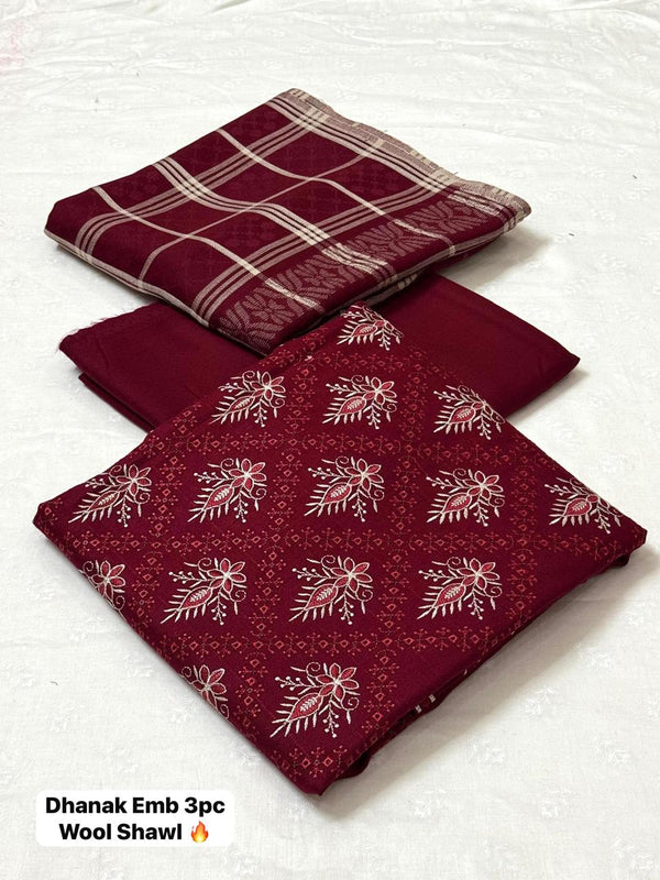 ✨ Bareeze® Dhanak Embroidery Collection – Winter Luxury Wear
